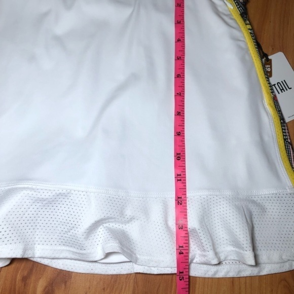 TAIL skort with side inserts & Ruffle Hem Tenniscore size M - Picture 12 of 12